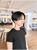 黒髪ハンサムショート　　【柏原】