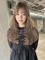 フェブ(fev)&nbsp;【fev_momo】long layer cut×creamy beige