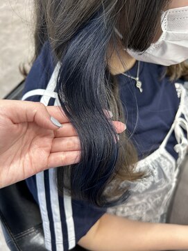 シェル 立川(shell) イヤリングブルーカラー