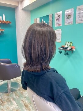 ファンヘアメイク(Fun hair make) 外ハネレイヤー