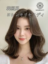 マックスビューティーギンザ(MAXBEAUTY GINZA)　&nbsp;韓国風ヨシンモリセミディ☆銀座/東京駅