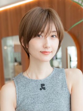 メゾンバイハバナ(maison by HAVANA) 20代30代大人かわいいくびれレイヤーボブ韓国黒髪スタイル