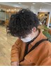 メンズカット＋パーマ
