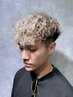 メンズカット＋ブリーチパーマ＋ブリーチカラートリートメント込み　33500円