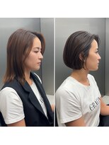 ハルキミナトジャパン センダイ(HARUKI MINATO japan SENDAI)&nbsp;ばっさりボブカット