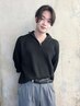 ナチュラル韓国ヘアカット＋透明感カラー＋うる艶tr￥9200→￥7300
