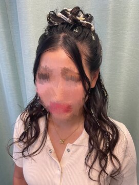 マーズ(Hair&Make Mars+) ハーフお団子