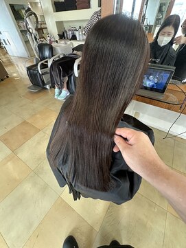 牛若丸ジャパン(Japan) 髪質改善カラーでエイジレス