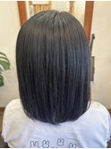 黒髪ボブ