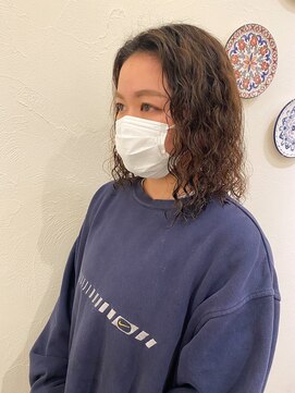 リヤン(Le lien) デザインカラー/暗めカラー/グランマッシュ/髪質改善/溝の口