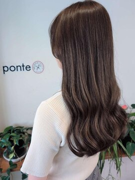 ポンテ 福岡西店(ponte) 髪質改善カラー