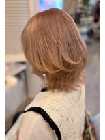 シークレットミラーズ(SECRET MIRRORS)&nbsp;ダブルカラーピンクベージュ×ハイレイヤー