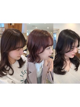 顔周りデザインで顔の印象が変わります♪１ミリ単位でこだわる技術で、周りと差のつくstyleをご提供＊