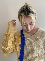 ニードバイスケール(NEED by SCALE)&nbsp;ハイトーンベージュアレンジスタイル