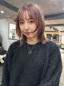 ソメルン 秋葉原 ダブルカラー/透明感カラー/ベージュ/ピンクベージュ