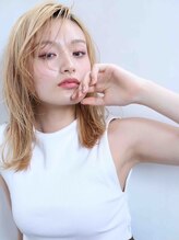 ロッソ ヘアアンドスパ 北千住店(Rosso Hair&SPA) かき上げ大人レイヤー【北千住】