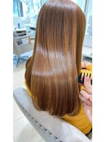 アルブル エト シミー(Arbre et chimie)&nbsp;着物ヘア/ダークアッシュ/ミディアムレイヤーカット/東村山