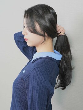 ニュウ(niw) 金沢美容室／niw／金沢駅西／顔まわり／似合わせカット／韓国