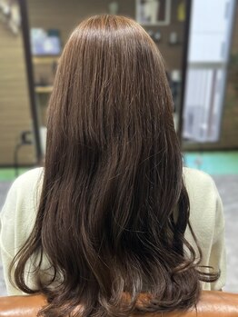 ELAN【エラン】の写真/【カット＋カラー￥4500~】透明感カラーならELAN。カラーリスト独自の配合で、光に透ける理想の色味へ。