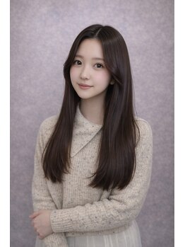サロンミー(salon m.)の写真/憧れのミディアム・ロングヘアーへ☆一人ひとりに似合わせる技術で、新しい自分に出会える♪