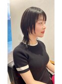 美人ウルフカット