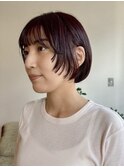 柔らか透明感/ブリーチなし/オリーブブラウン/大阪梅田