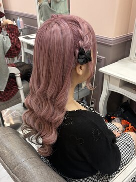 アリエス 渋谷駅西口店(Aries) 両サイド編み込み