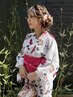 【持込】浴衣着付+ヘアセット★【電話予約&現金でのお支払いで￥4500】