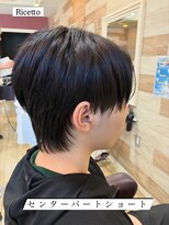 ヘアーリゾートサロン リチェット(Hair Resort Salon Ricetto)&nbsp;センターパートショート