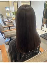 アクシア ヘア(Axia. Hair) ストレート+髪質改善トリートメント
