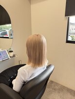 アイスプロドバイブルーム 木更津店(ice prod by bloom)&nbsp;ダークパープル/ナチュラルショート/夏のヘアアレンジ/木更津
