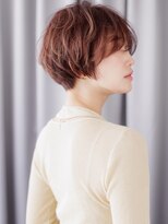 カバーヘア ブリス 戸田公園西口店(COVER HAIR bliss)&nbsp;ブリーチなし抜け感ハンサムショートマッシュ20代30代Y戸田公園