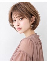 エイプリル 府中(APRiL) 30代乾燥毛|毛先まで収まる上品ショートボブ