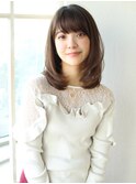 《AFLOATディル 井上紗矢香》大人可愛い愛されセミディ