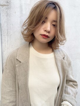 マリアバイアフロート(Maria by AFLOAT) 30,40代ブランジュスパイラルくびれセミディボブディ