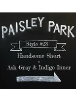 ペイズリーパーク(Paisley Park) #23 ハンサムショート×アッシュグレー&インディゴインナー