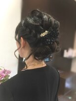 ポンパデュール ヤゴト(Pompadour YAGOTO)&nbsp;ゆるヘアアップ