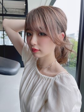 ワンス(Once) 23`ss12lvミルクティラテカラー×韓国レイヤー ONCE KOHEI