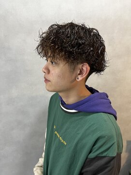 リット×ベリエ(Lit.×belier) ツーブロック/メンズマッシュ/波巻きスパイラルパーマ