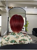 真っ赤なカラー
