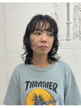 ユイツ ウルフ×ニュアンスパーマ