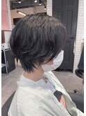 【パーマ】ゆるふわハンサムショート/新出奈津樹