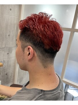 ネウィ 所沢(newi) メンズレッドカラー