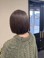 ラヴィン(LOVIN’)&nbsp;オリーブアッシュ/ボブ/透明感カラー