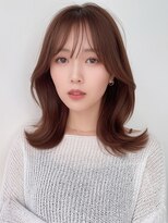 ユーフォリア 銀座(Euphoria)&nbsp;美髪/エアリーロング/ピンクブラウン/韓国ヘア/前髪/16