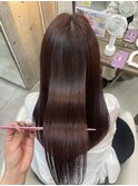 カラーしながら髪質改善♪