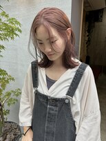 キルム(Qilm)&nbsp;1ブリーチでくすみ柔らかピンク