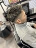 大人気 スキンフェードカット×メッシュカラー×シェービング