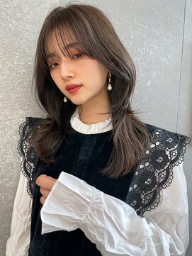 ロンドネートゥル 新潟(Lond naitre) ざくざくレイヤーセミロングスタイル（新潟/万代）