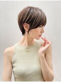 ♪ イメチェン外ハネボブ美髪ワイドバング/ショートボブ髪質改善